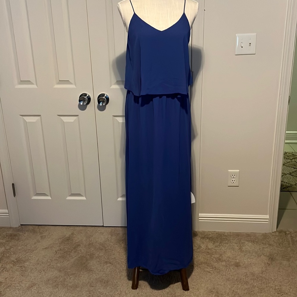 Mission blue long dress| NWT | size medium